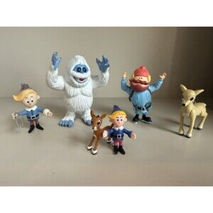 Rudolph The Red-Nosed Reindeer 50th Anniv  Talking Figures, Bumble And Yukon +